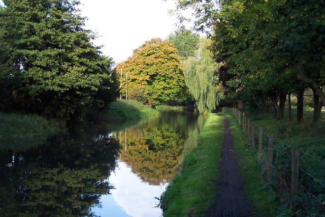 The Wey Navigation near Guildford, Surrey
